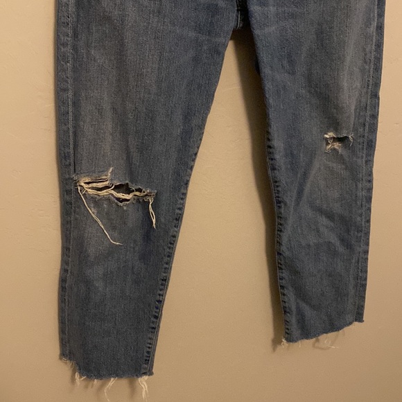 Citizens of Humanity Liya Straight Crop Jeans in Norlander Wash - Picture 9 of 13